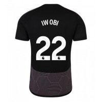 Dres Fulham Alex Iwobi #22 Rezervni 2023-24 Kratak Rukav